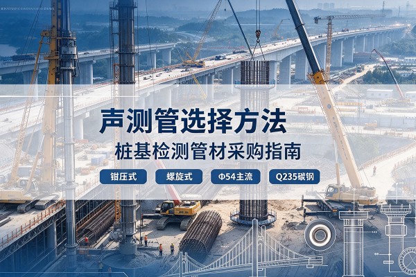 慈利声测管选型标准